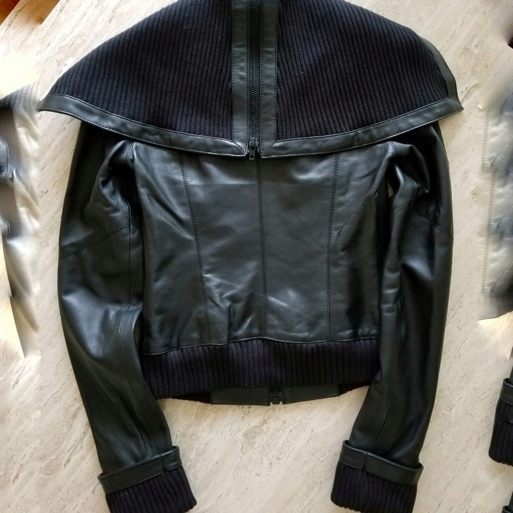 Rock & Republic 100% Authentic Leather Jacket Sm - Picture 2 of 5